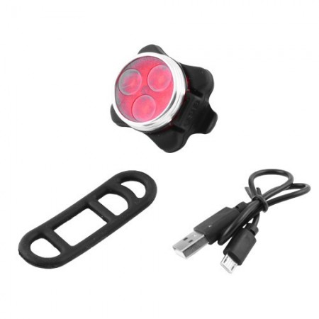 Велосипедный фонарь Luxury HJ-030-3 LED фонарь аккумуляторный