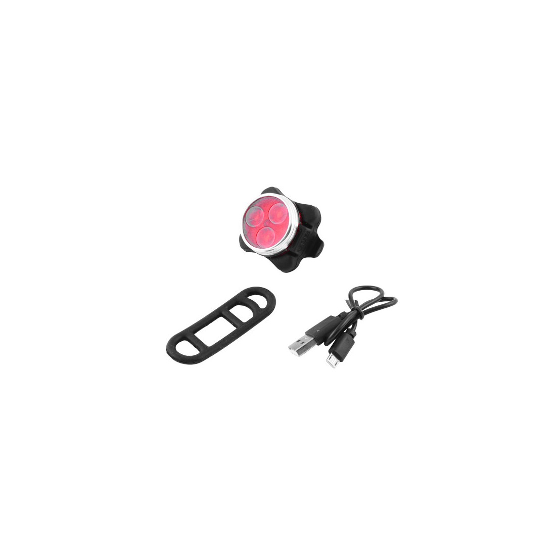 Велосипедный фонарь Luxury HJ-030-3 LED фонарь аккумуляторный