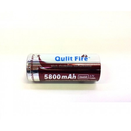 Аккумулятор Qulit Fire 26650 5800mAh оптом