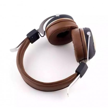 Наушники Bluetooth над ухом Стерео гарнитура мягкие кожаные