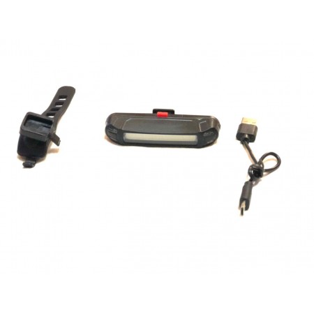 Велоcипедный габарит фонарь 25 ЯЩЕК на Cob диоде, USB зарядка