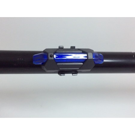 Фонарь задний BS-216, аккум. Li-ion, micro USB,синий оптом