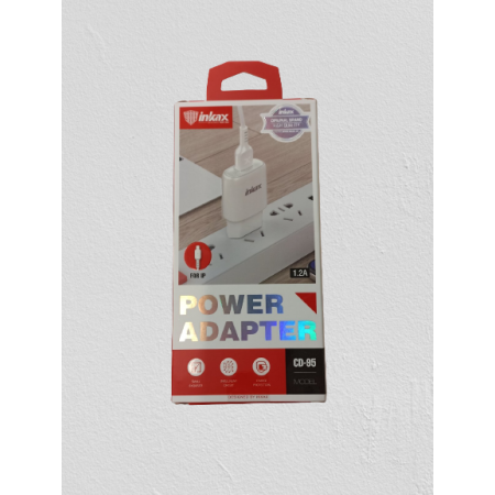 Сетевое зарядное устройство inkax CD-95 1USB 1.2A айфон оптом