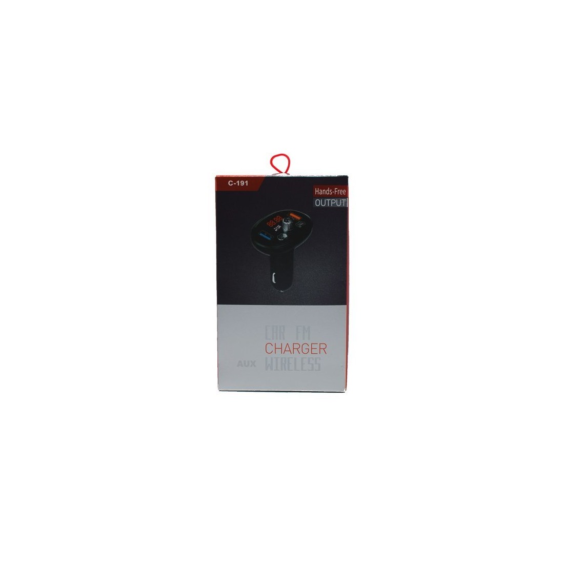 FM Модулятор C-191 Bluetooth black оптом