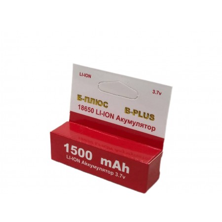 Аккумулятор B+plus 18650 Li-Ion 1500 mAh оптом