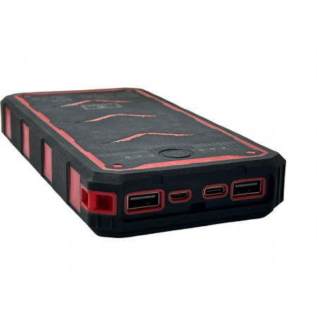 Внешний аккумулятор Power Bank 20000 mAh на солнечной батарее с