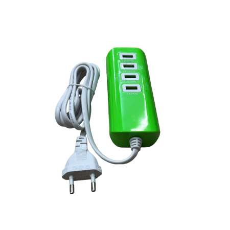 Зарядное устройство адаптер USB 4 оптом