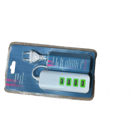 Зарядное устройство адаптер USB 4 оптом
