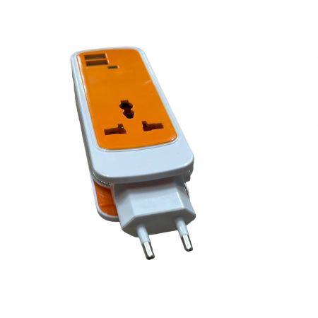 Универсальное сетевое устройство с двумя USB-выходами Адапттер