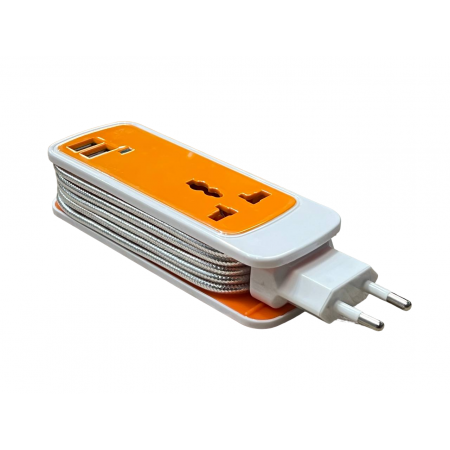 Универсальное сетевое устройство с двумя USB-выходами Адапттер