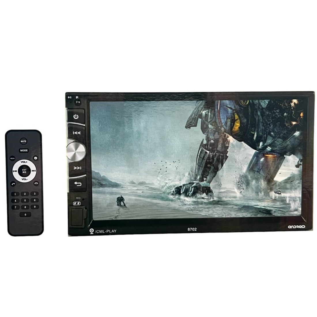Автомагнитола ANDROID 8702 2din 7" GPS+USB+SD+Bluetooth+Пульт