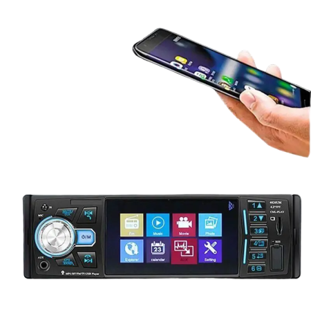 Автомагнитола 1DIN 4026 4.1 inch+ (Bluetooth) | Автомобильная