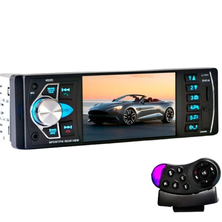 Автомагнитола 4022D plus Bluetooth USB AUX 1 din оптом