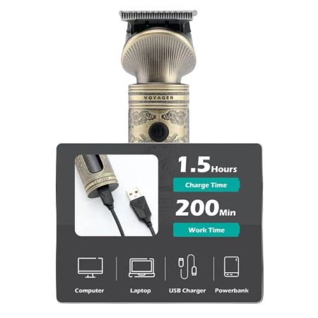 Триммер для стрижки с LED-дисплеем 4в1 VGR V-962 оптом