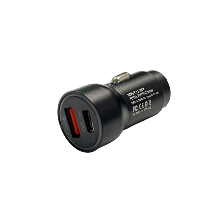 Адаптер в прикуривателеType c и USB HC12 код 9139 оптом