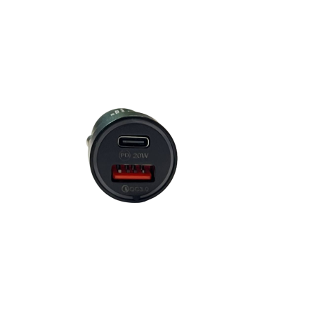 Адаптер в прикуривателеType c и USB HC12 код 9139 оптом