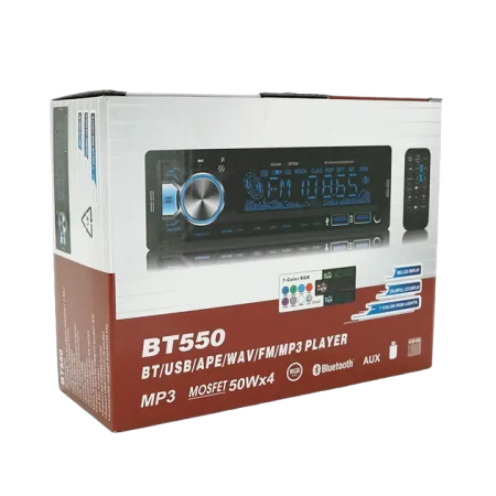 Автомагнітола в машину автозвук BT 550 з Bluetooth оптом