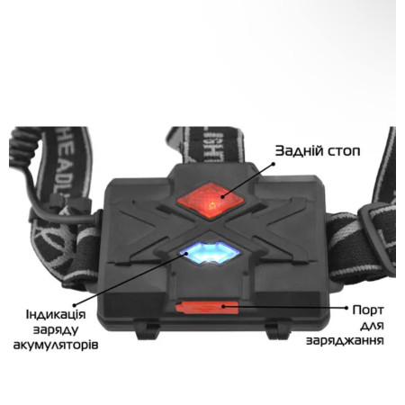 Налобный фонарик COP BL-8070-P50 оптом
