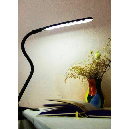 Гнучка LED з кріпленням прищіпкою Lamp 1 Black оптом
