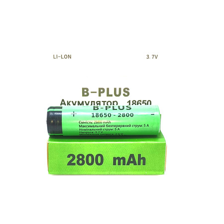 Аккумулятор B+plus 18650 Li-ion 2800 mAh оптом