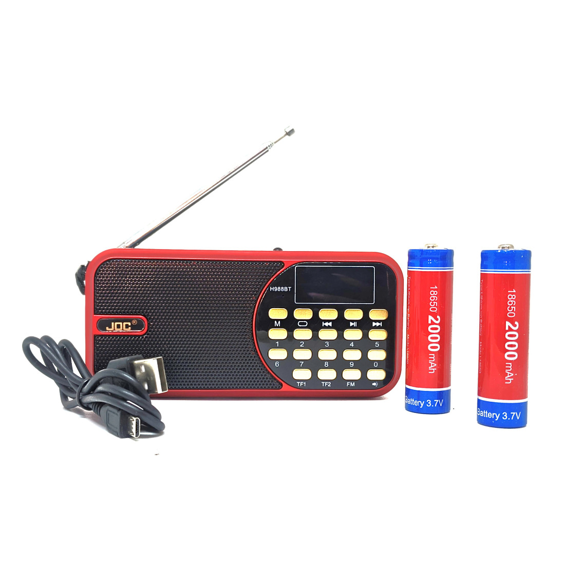 Портативний радіоприймач Joc H988BT оптом