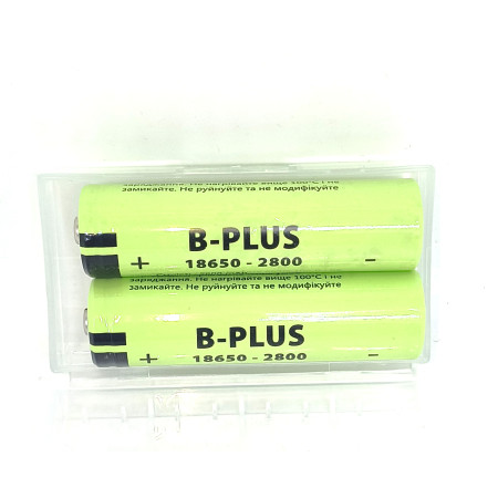 Аккумулятор B+plus 18650 Li-ion 2800 mAh цена указана за пару