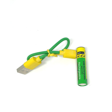 акумулятор AAA-mini-1.5 v 800-Mah з TYPE-_C зарядкою цена за