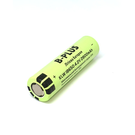 Акумулятор B+plus 18650 4.2V 2800 mAh Li-ion 25 ампер оптом