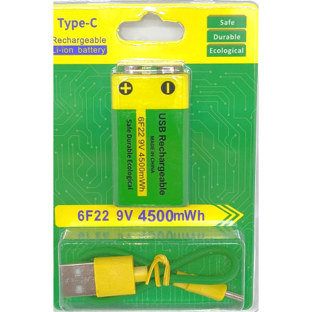 акомуляторна крона 9v-4500 mAh оптом